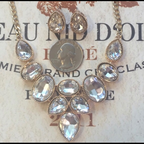 Sparkle Necklace & Earring Set - Picture 3 of 3